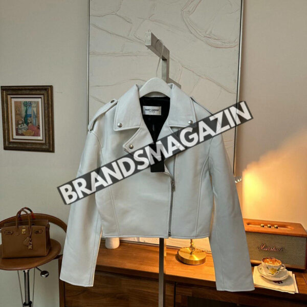 Кожаная куртка Yves Saint Laurent BM45784385377