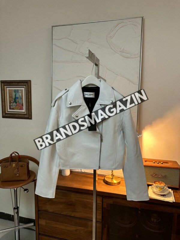 Кожаная куртка Yves Saint Laurent BM45784385377