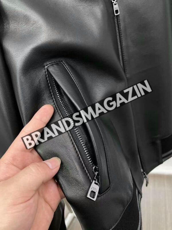 Кожаный бомбер Dolce&Gabbana BM46293455477 7