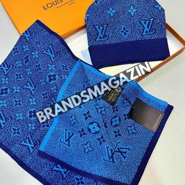 Комплект шапка и шарф Louis Vuitton BM46496348077