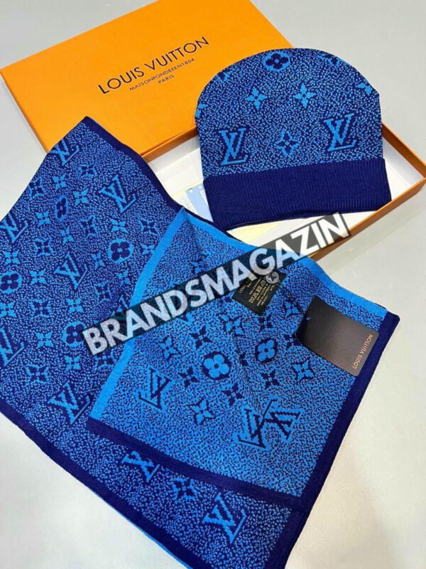 Комплект шапка и шарф Louis Vuitton BM46496348077