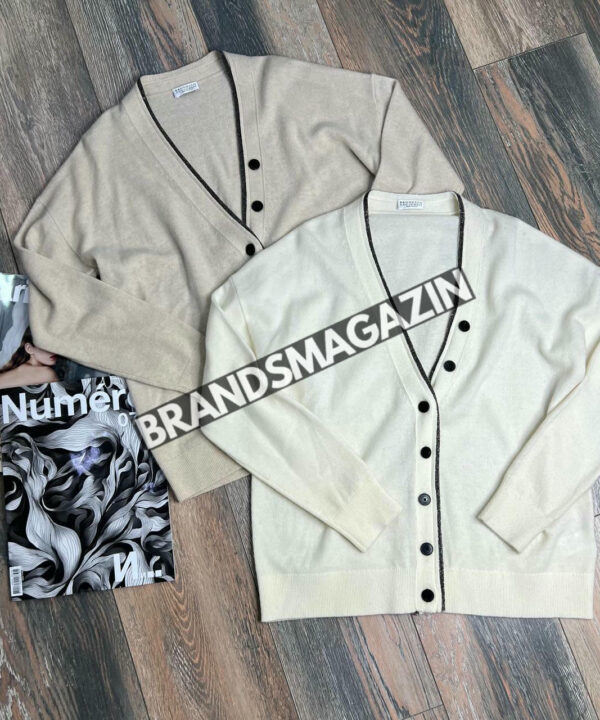 Кардиган Brunello Cucinelli BM47593489977 Кардиган Brunello Cucinelli BM47593489977