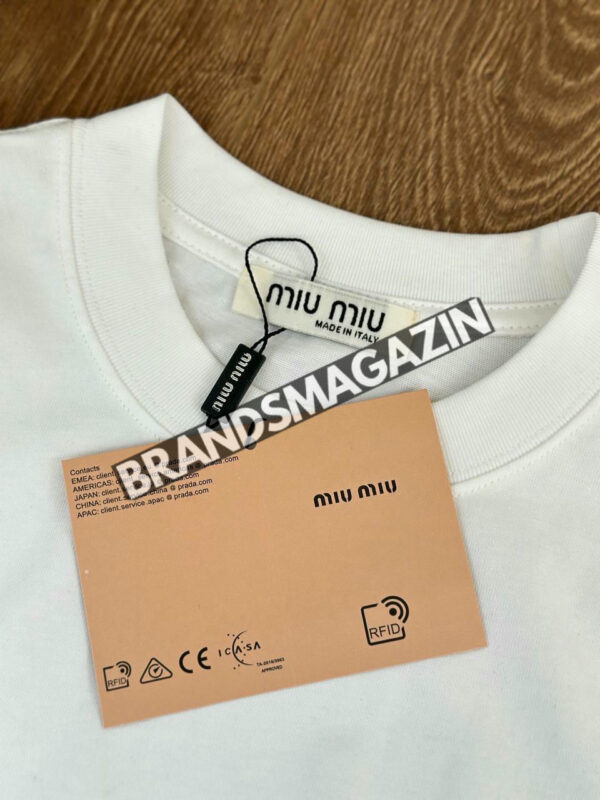 Футболка MIU MIU BM71727277 5