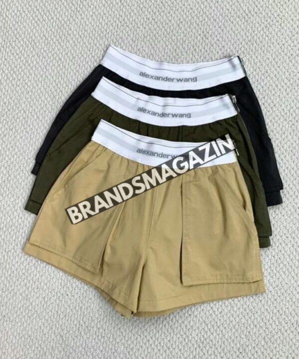 Шорты Alexander Wang BM70647677 Шорты Alexander Wang BM70647677