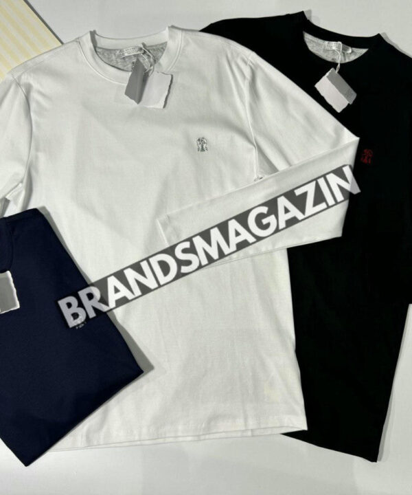 Лонгслив Brunello Cucinelli BM46107598277 Лонгслив Brunello Cucinelli BM46107598277