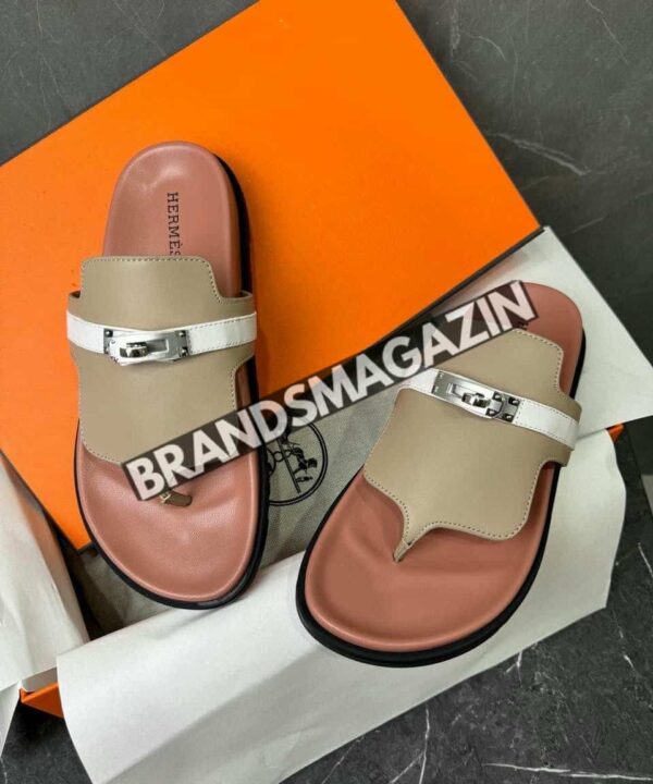 Шлепанцы Hermes BM47406373977 Шлепанцы Hermes BM47406373977