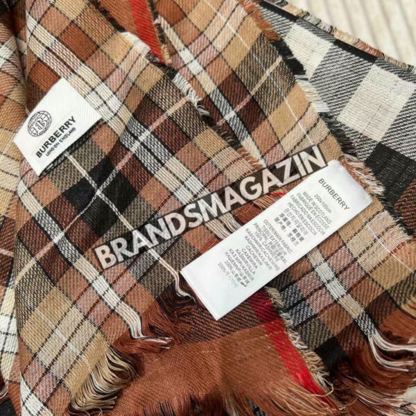 Шарф Burberry BM46782450377 3
