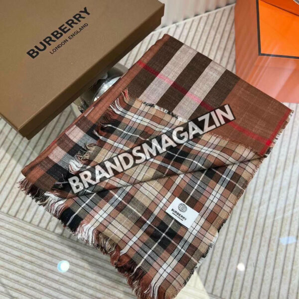 Шарф Burberry BM46782450377 4