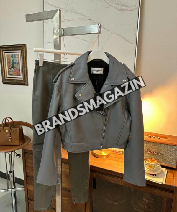 Кожаная куртка Yves Saint Laurent BM45784358977 Кожаная куртка Yves Saint Laurent BM45784358977