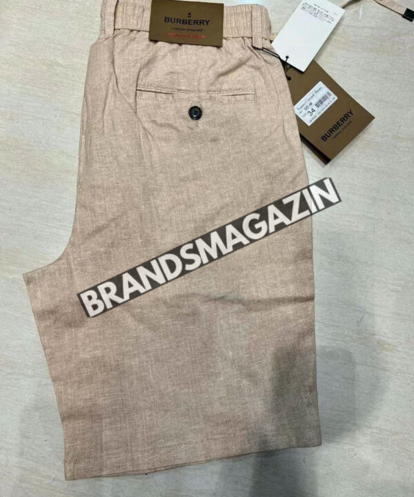 Льняные шорты Burberry BM7155877 Льняные шорты Burberry BM7155877