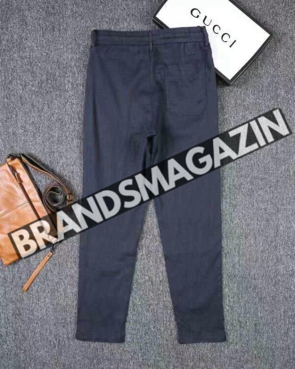 Льняные брюки Hermes BM70296377 3