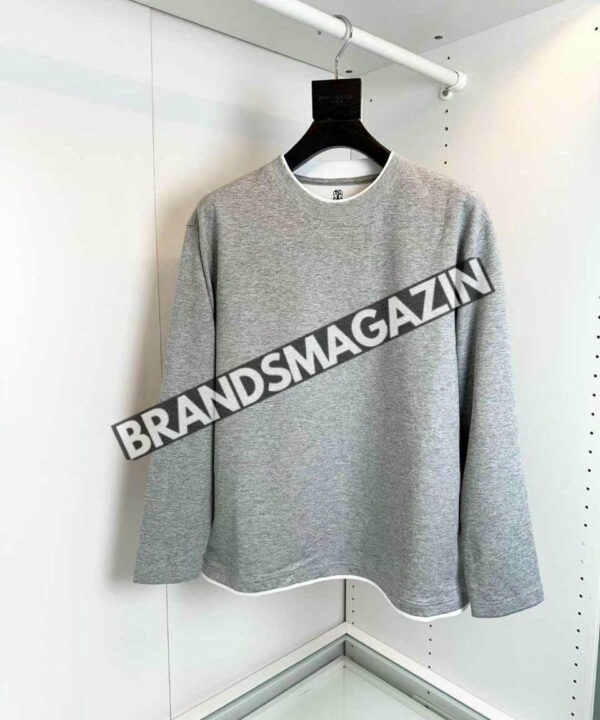 Лонгслив Brunello Cucinelli BM46685224577 Лонгслив Brunello Cucinelli BM46685224577