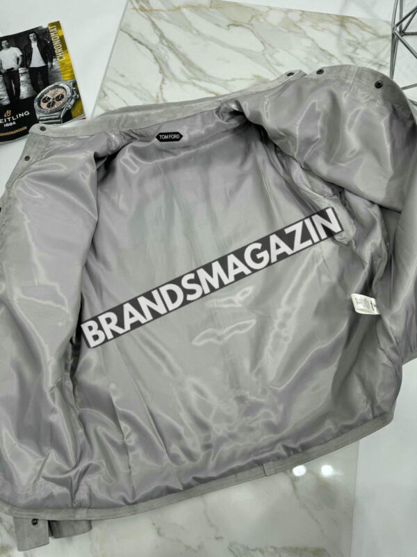 Замшевая куртка Tom Ford BM46293403577 5