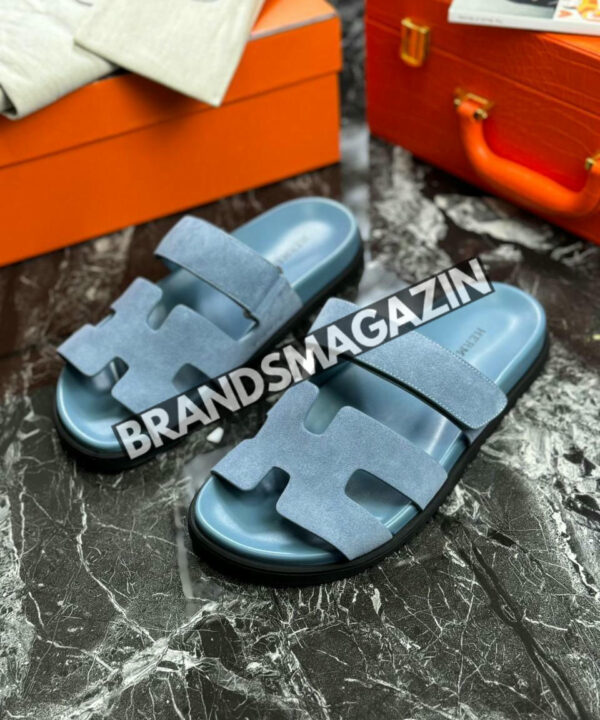 Шлепанцы Hermes BM47420384977 Шлепанцы Hermes BM47420384977