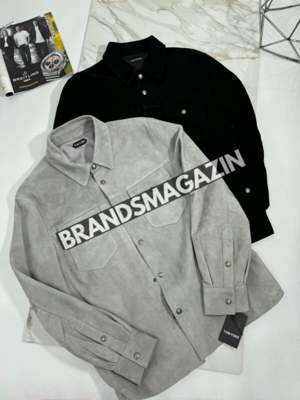 Замшевая куртка Tom Ford BM46293403577 2