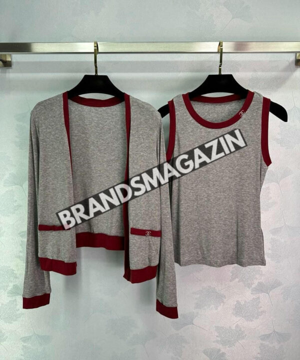 Комплект Chanel (кардиган + майка) BM45983192177 Комплект Chanel (кардиган + майка) BM45983192177