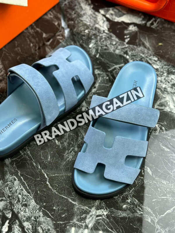 Шлепанцы Hermes BM47420384977 3