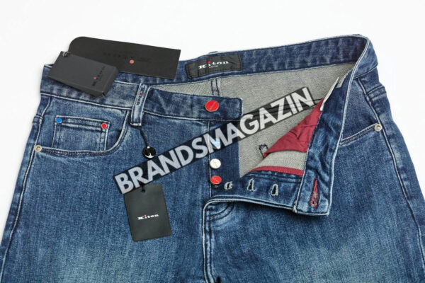 Джинсы Kiton BM46322437777 4