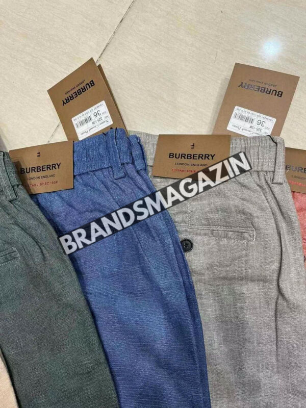 Льняные шорты Burberry BM7155877 3