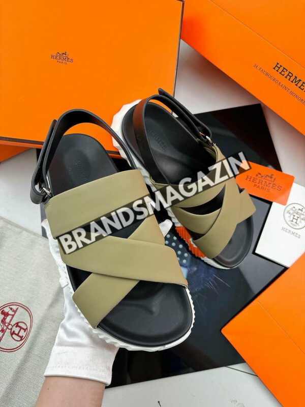 Сандалии Hermes BM70777477 4