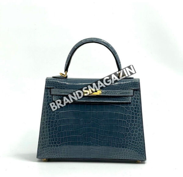 Сумка Hermes из кожи крокодила 25 см BM47058080977 4