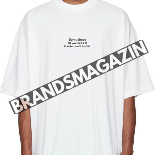 Футболка Vetements BM47535392577