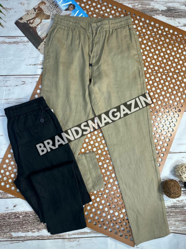 Льняные брюки Louis Vuitton BM72174677