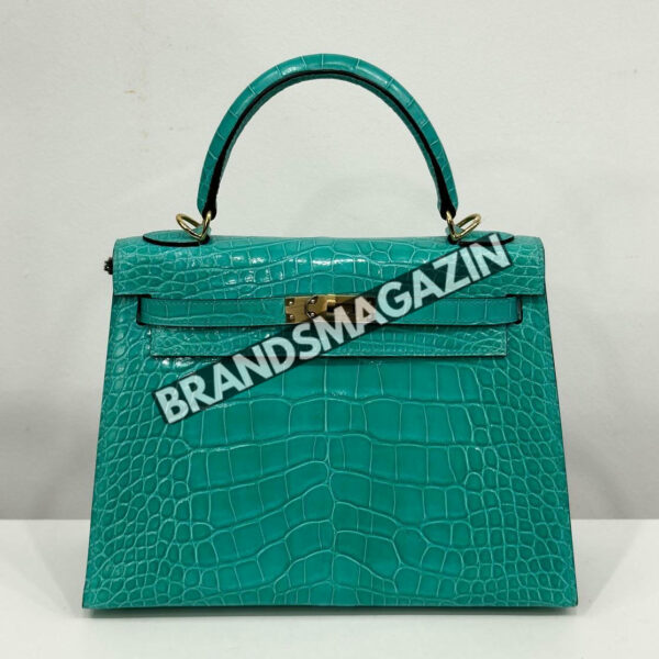 Сумка Hermes из кожи крокодила 25 см BM46622538677