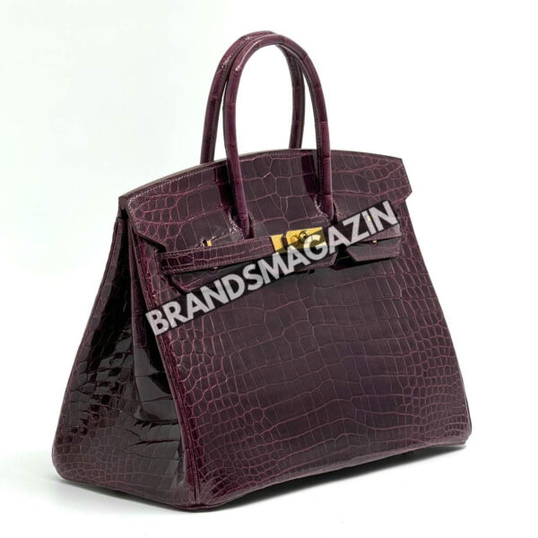 Сумка Hermes из кожи крокодила 35 см BM47058231977 2