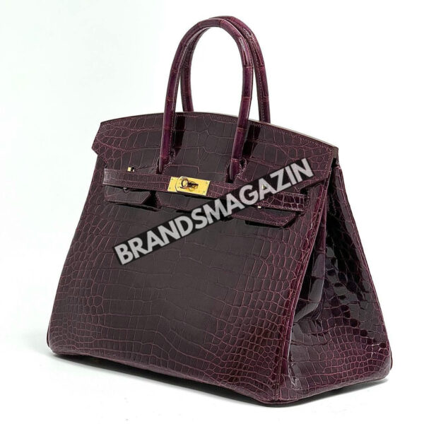 Сумка Hermes из кожи крокодила 35 см BM47058231977 3