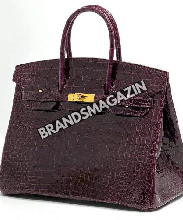 Сумка Hermes из кожи крокодила 35 см BM47058231977 Сумка Hermes из кожи крокодила 35 см BM47058231977