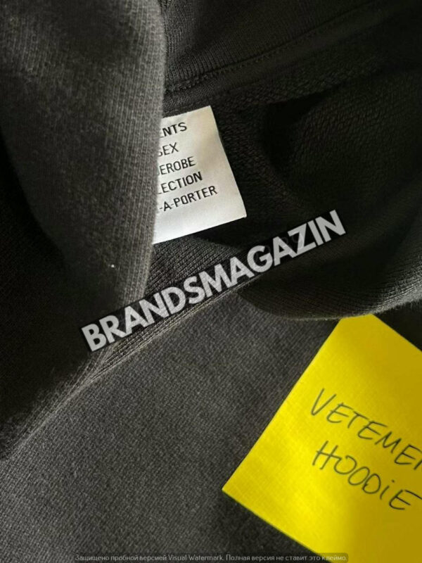 Толстовка Vetements BM68162677 3