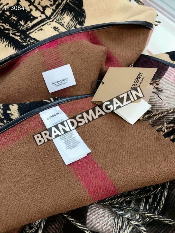 Пончо Burberry BM45735556877 3