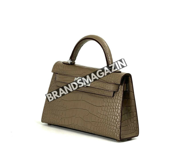 Сумка Hermes из кожи крокодила 20 см BM46914963777