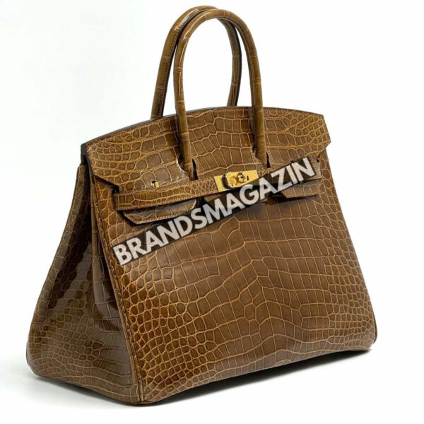 Сумка Hermes из кожи крокодила 35 см BM47058233577