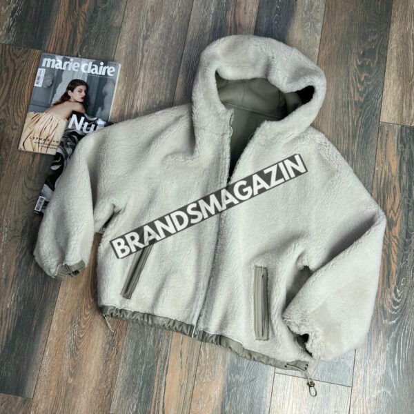 Двусторонняя дубленка Brunello Cucinelli BM47179509177