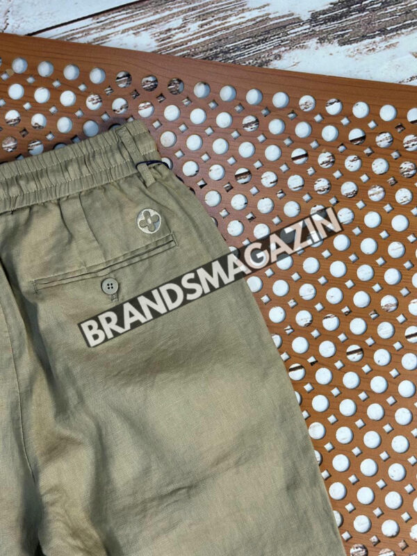 Льняные брюки Louis Vuitton BM72174677 3