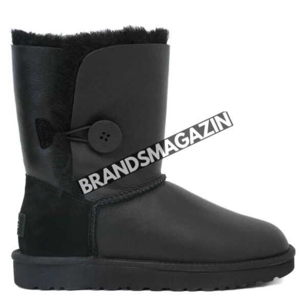 Угги UGG Bailey Button Metallic Black BM46095177777