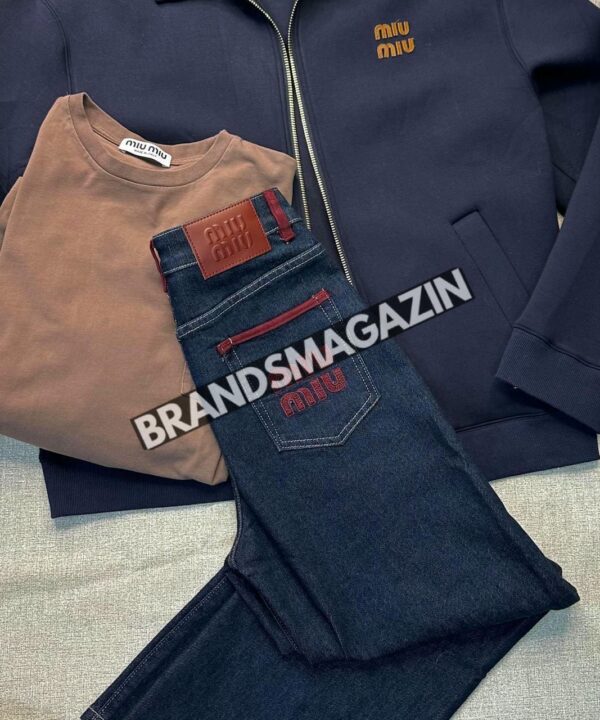 Джинсы MIU MIU BM47587199177 Джинсы MIU MIU BM47587199177