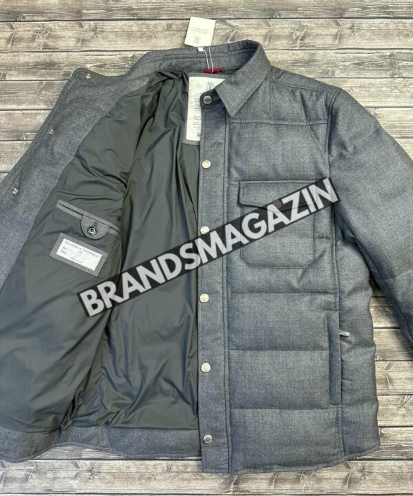 Пуховик Brunello Cucinelli BM47379490377 Пуховик Brunello Cucinelli BM47379490377