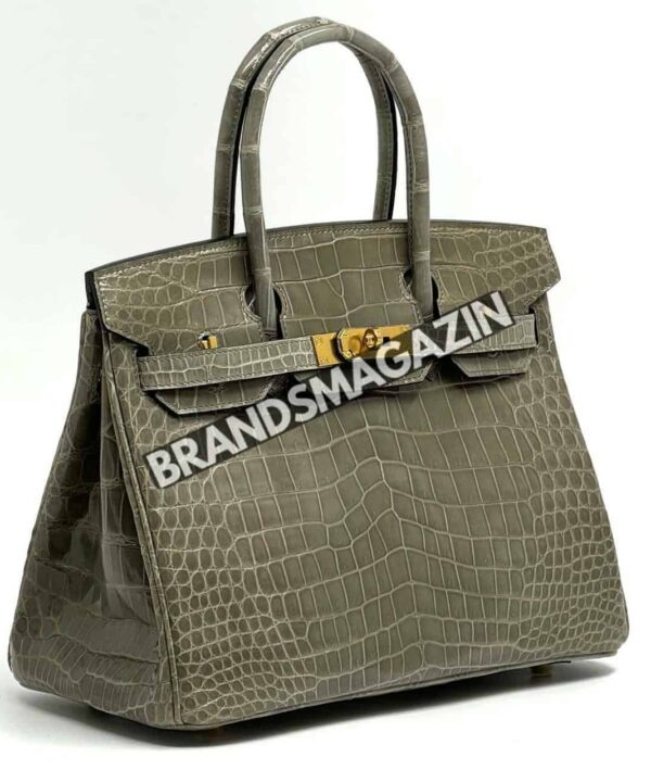 Сумка Hermes из кожи крокодила 30 см BM47058234677 Сумка Hermes из кожи крокодила 30 см BM47058234677