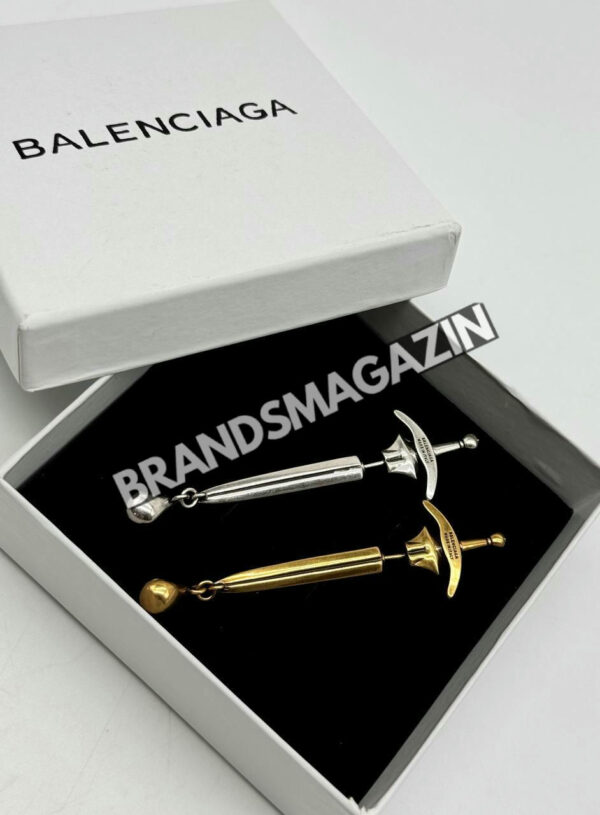 Серьги Balenciaga BM45869068577 2