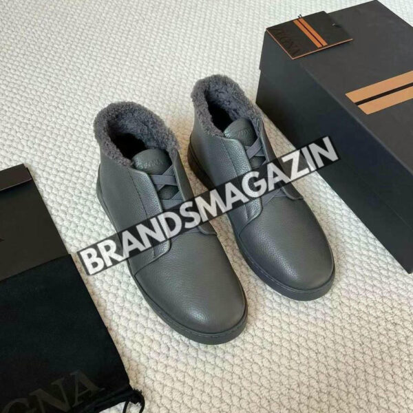 Высокие кеды Zegna BM46503515477
