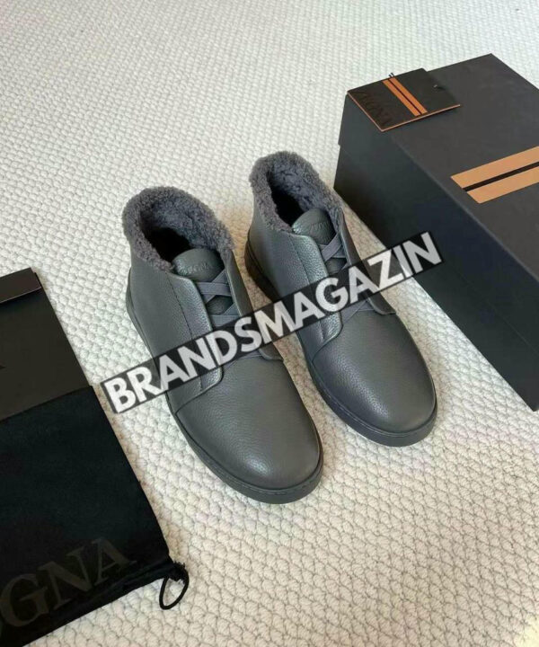 Высокие кеды Zegna BM46503515477 Высокие кеды Zegna BM46503515477