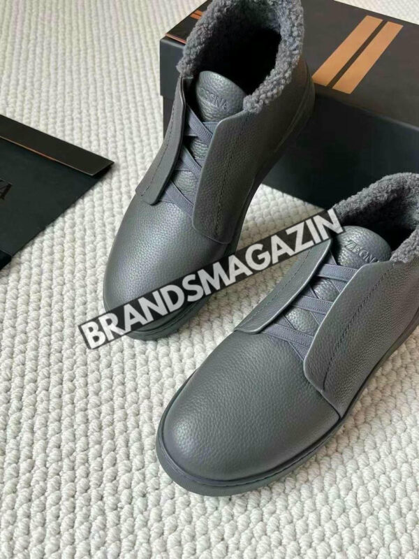 Высокие кеды Zegna BM46503515477 4