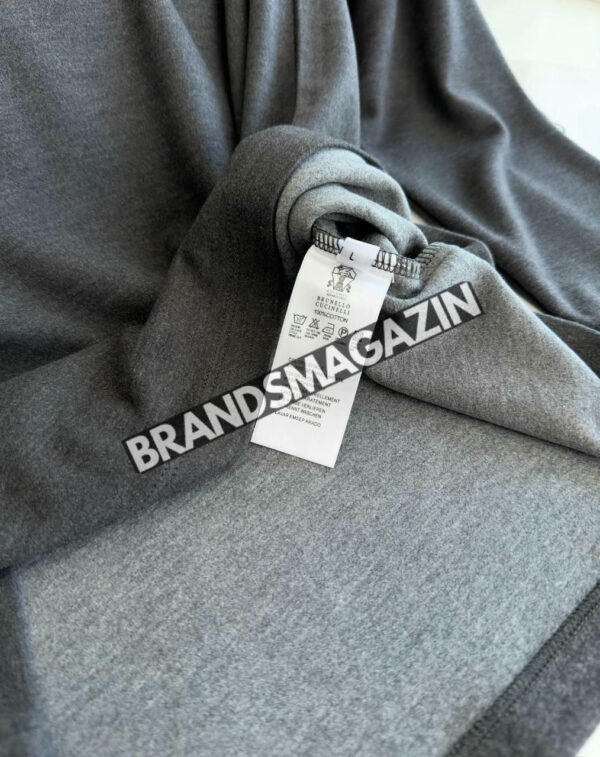 Лонгслив Brunello Cucinelli BM46913671977 7