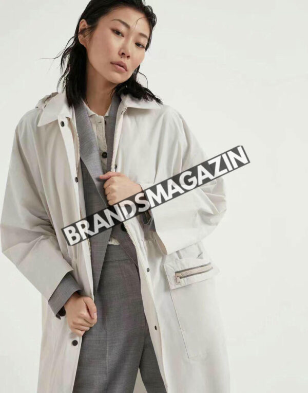 Плащ Brunello Cucinelli BM69651477 4
