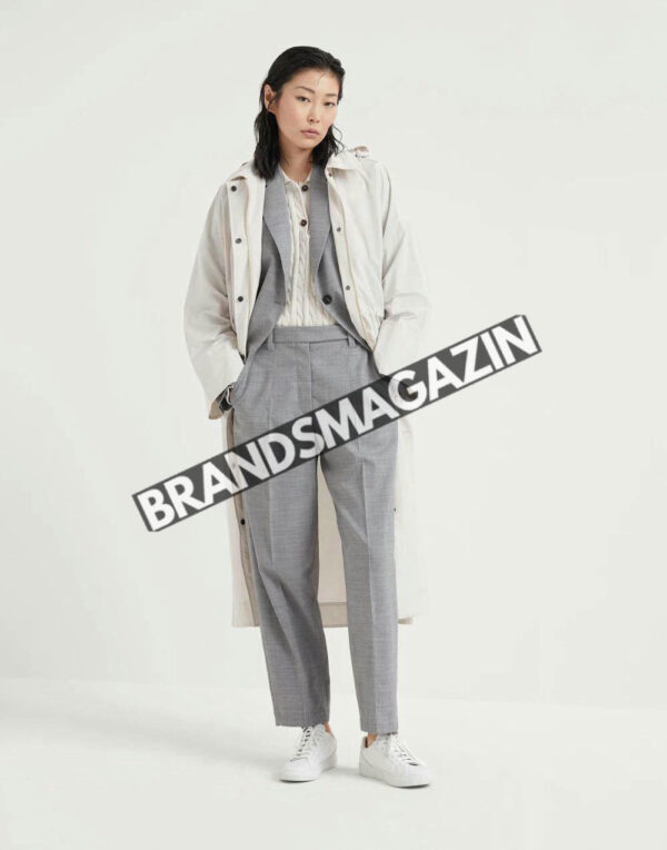 Плащ Brunello Cucinelli BM69651477 5