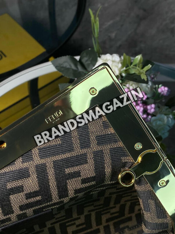 Сумка Fendi из кожи питона BM68247477 7