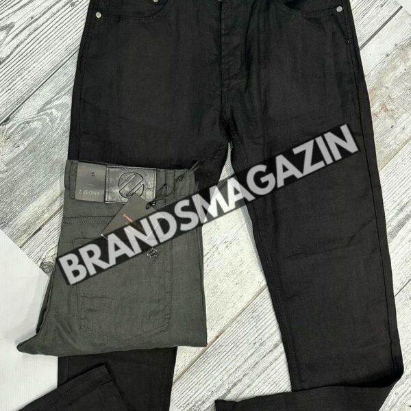 Льняные брюки Zegna BM70596877